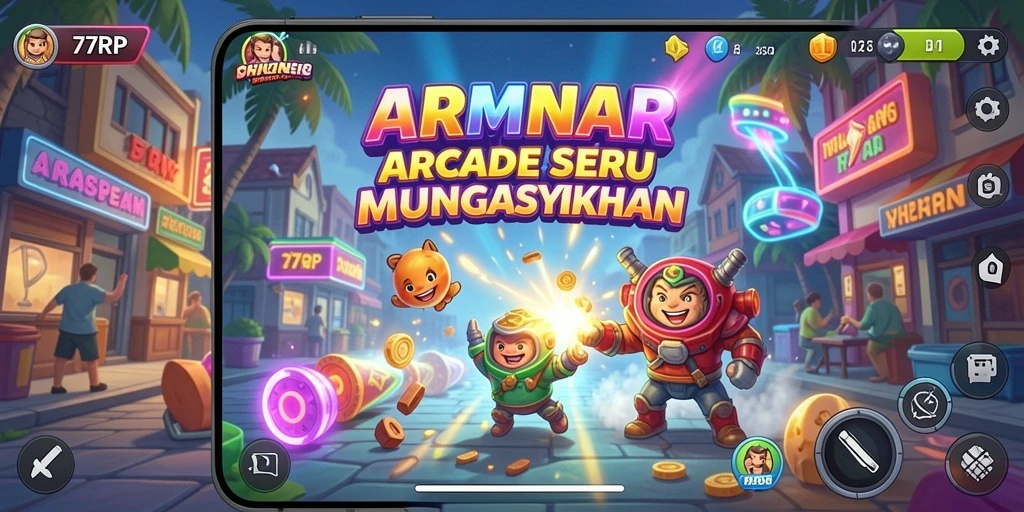Tampilan gameplay 77RP dengan berbagai tantangan seru.