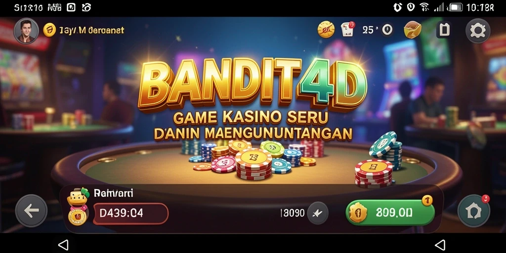 Screenshot gameplay BANDIT4D yang menarik dan mendebarkan.
