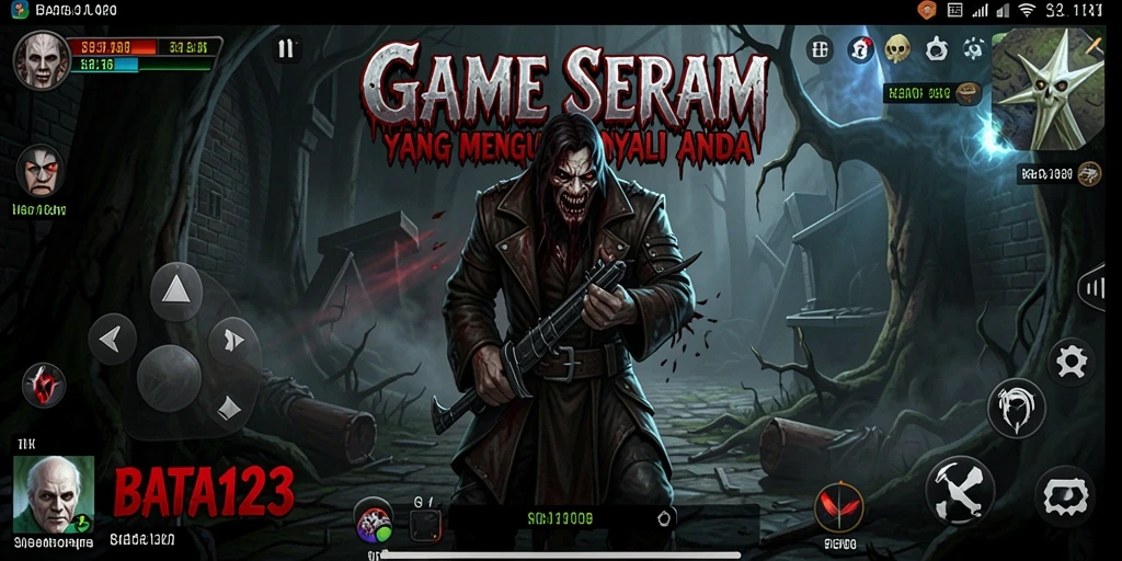 Gameplay BATA123 yang mendebarkan dan menyeramkan.