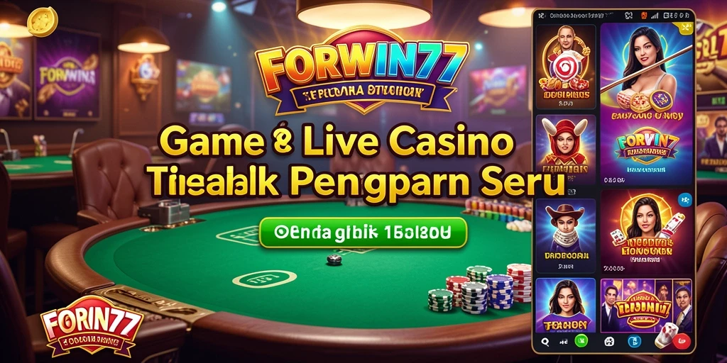Screenshot gameplay Live Casino yang menarik dengan dealer profesional.