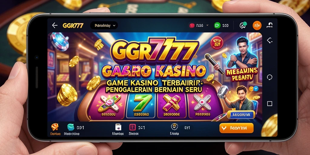 Tangkapan layar utama GGR7777 menunjukkan permainan Kasino yang menarik.