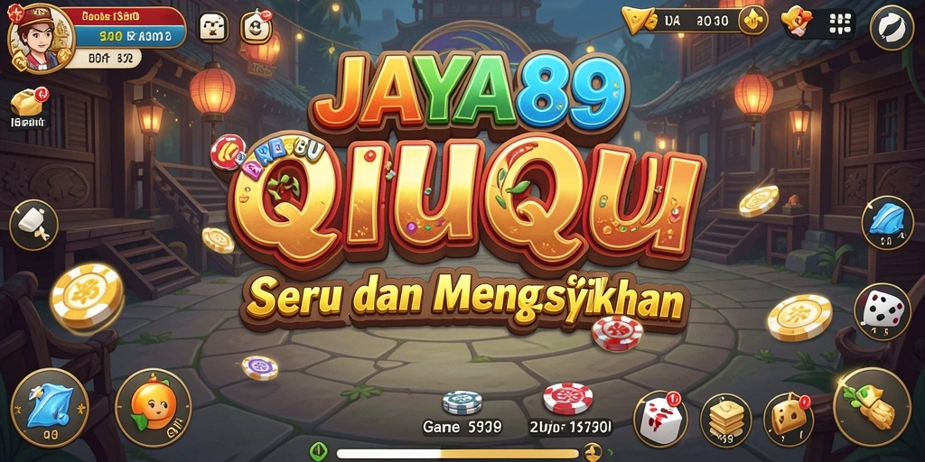 Tampilan gameplay seru dari JAYA89 yang penuh strategi QiuQiu.