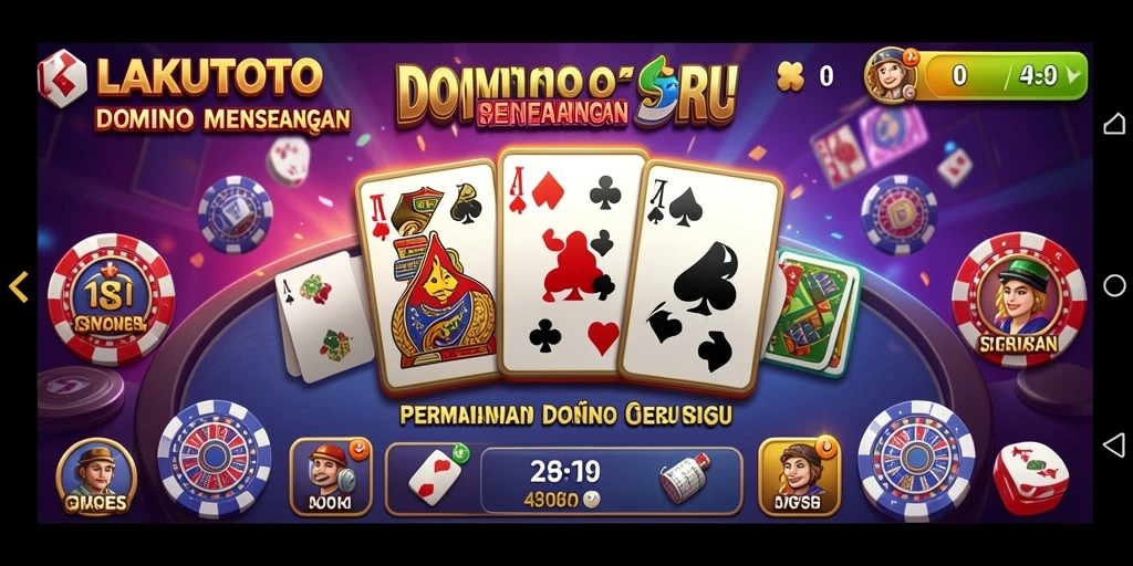 Tampilan gameplay menarik dari LAKUTOTO yang penuh strategi.