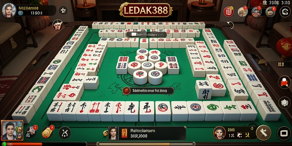 Tampilan gameplay yang menegangkan dan mengasyikkan di LEDAK388.