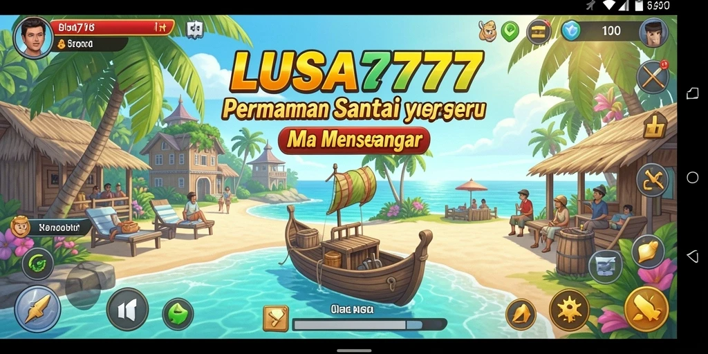 Screenshot gameplay LUSA777 yang menampilkan keseruan permainan Casual.