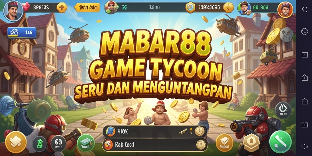 Screenshot gameplay MABAR88 menampilkan pengalaman Tycoon yang menarik.