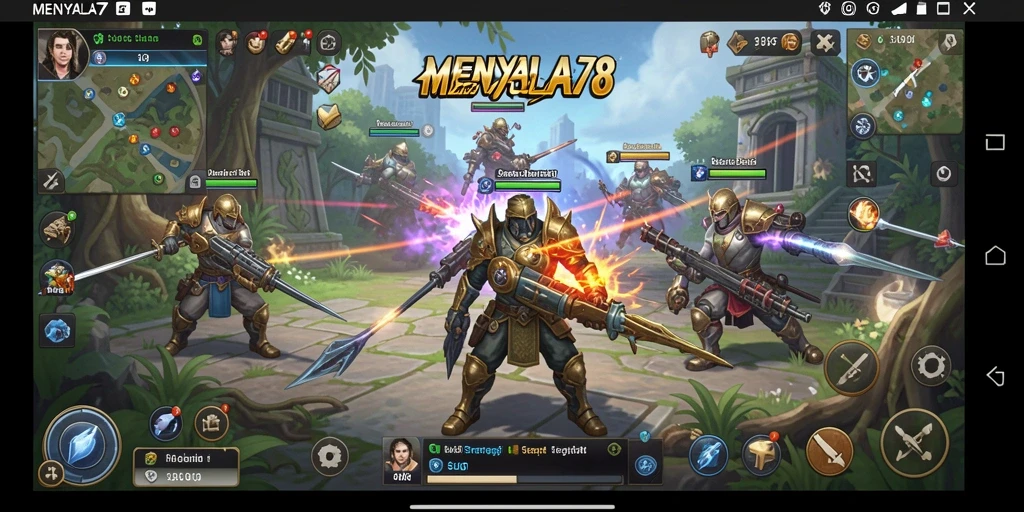 Tangkapan layar <strong>MENYALA78</strong> menampilkan aksi strategis yang mendebarkan.