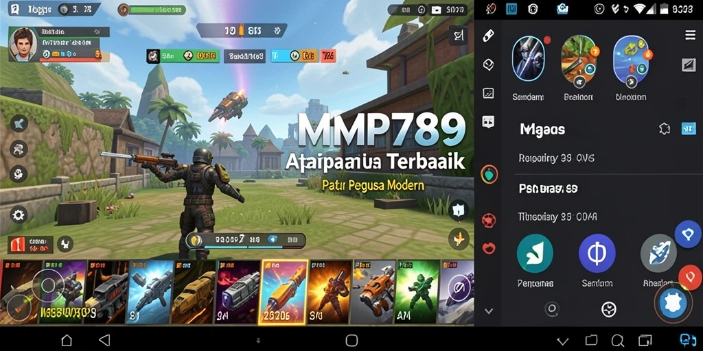 Tampilan antarmuka MVP789 yang intuitif dan modern.