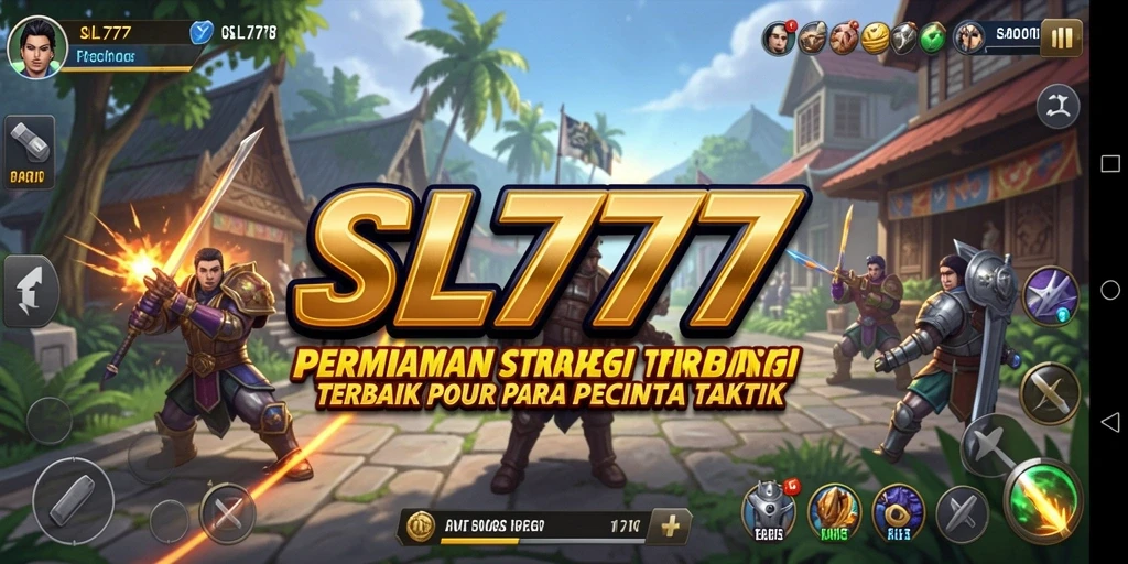 Tampilan gameplay menegangkan dari SL777 yang penuh strategi.
