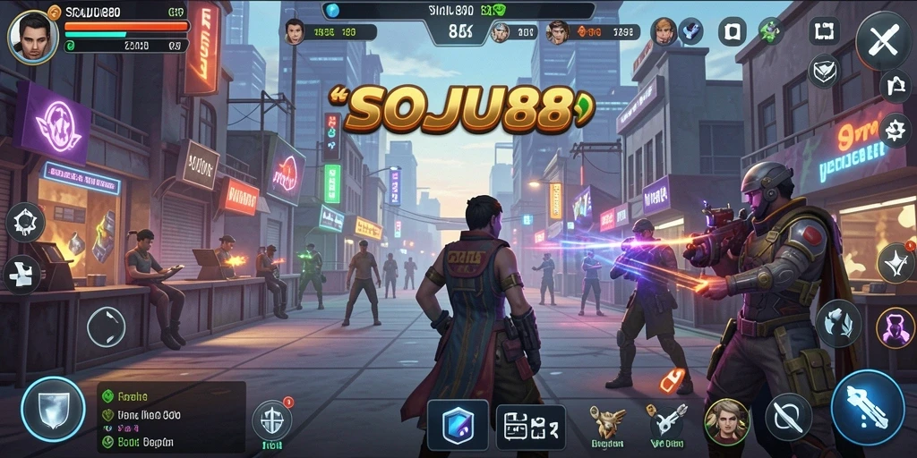 Tangkapan layar gameplay SOJU88 yang menunjukkan keseruan simulasi.